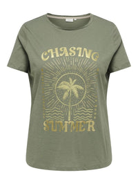T-shirt Novia Kaki