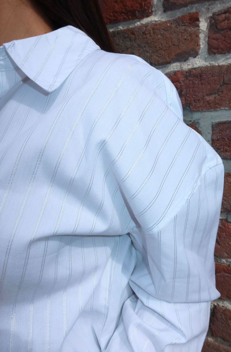 Chemise Mio Blanc ligne arg