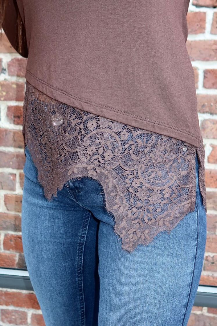 Blouse Laila Marron