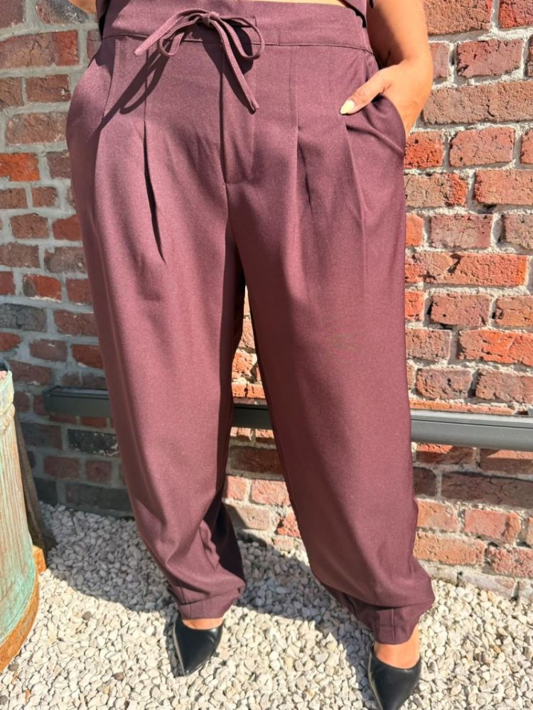 Pantalon Veras Prune