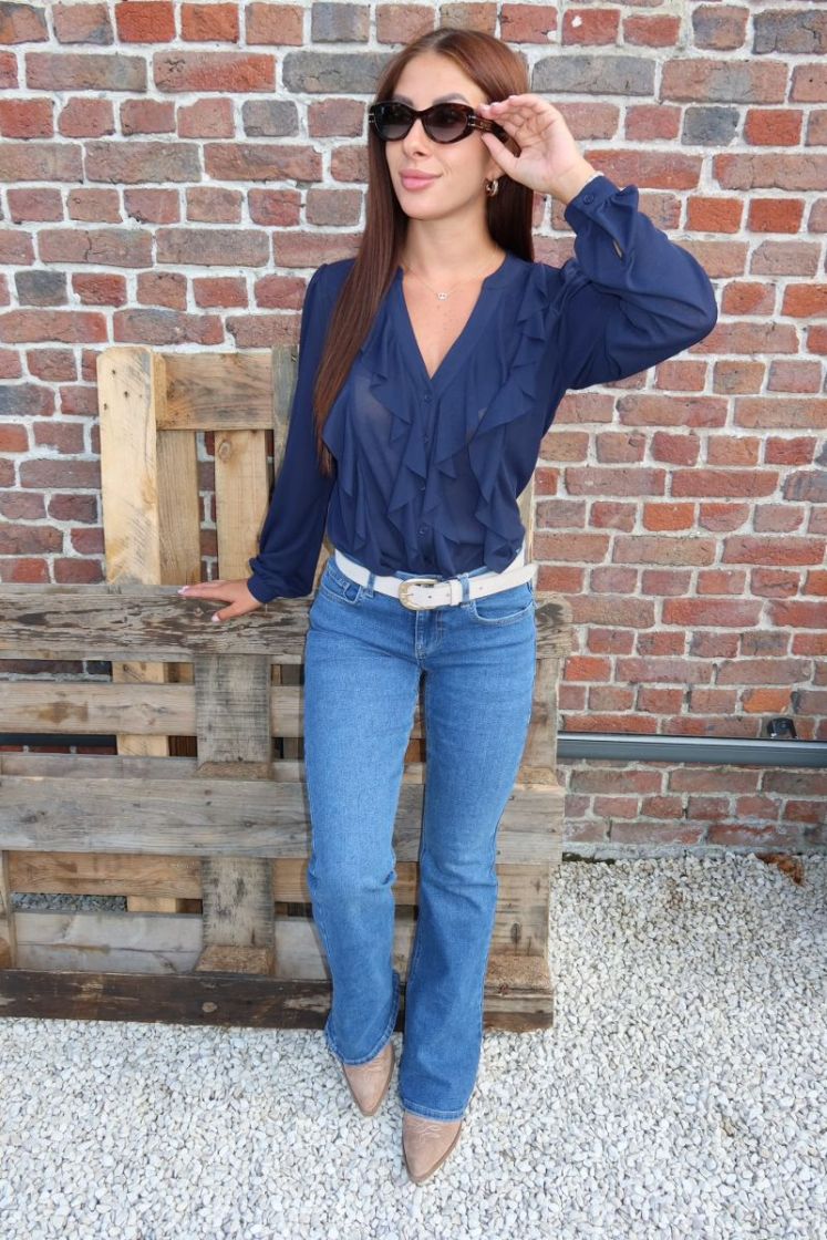 Blouse Uso Bleu marine