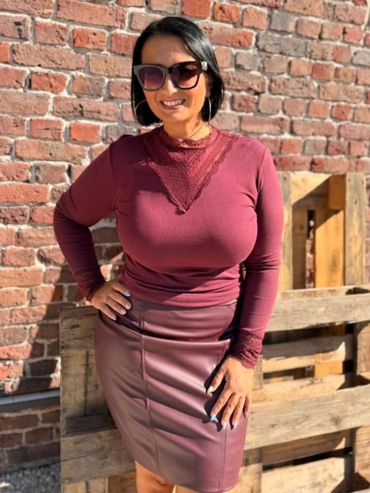 Blouse Tilde Prune
