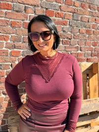 Blouse Tilde Prune