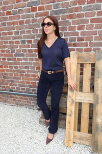 Blouse Bodilla Bleu