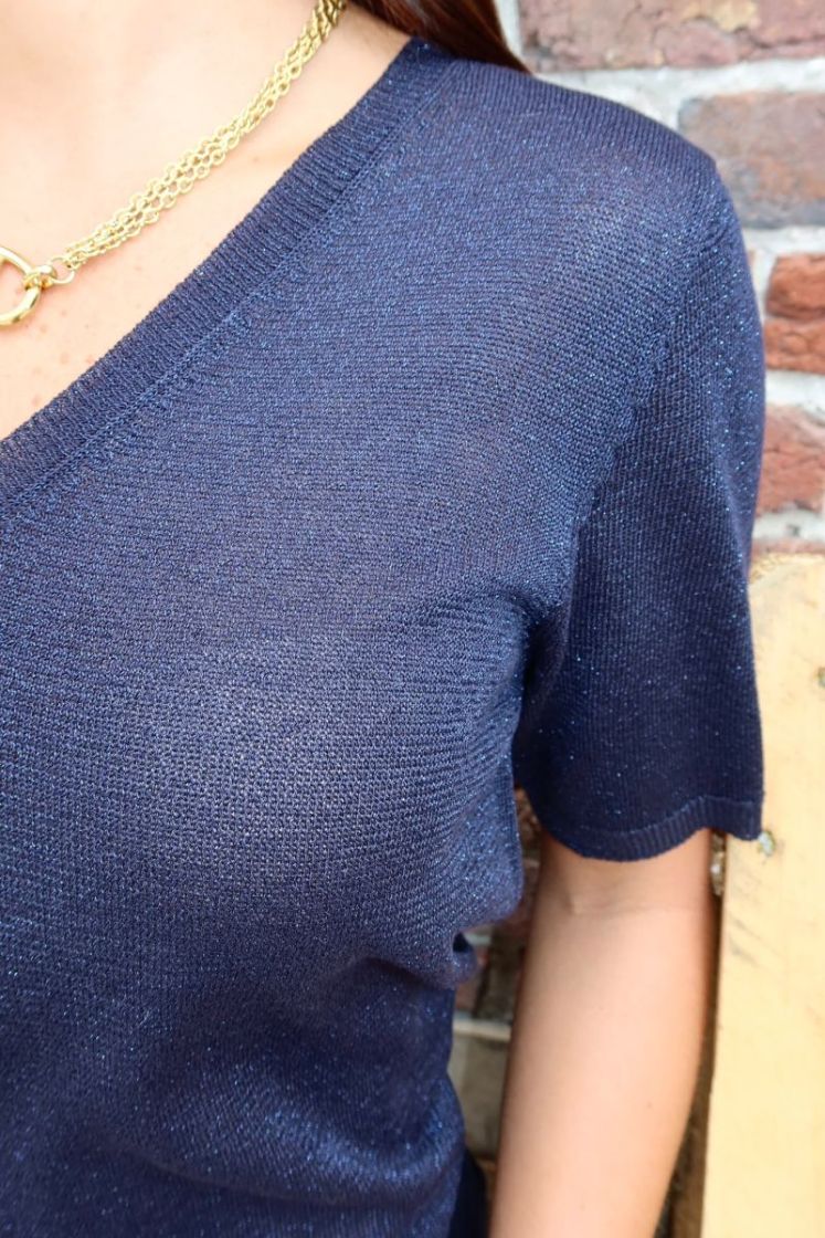 Blouse Bodilla Bleu
