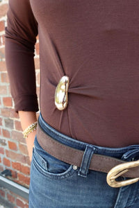 Blouse Elena Choco