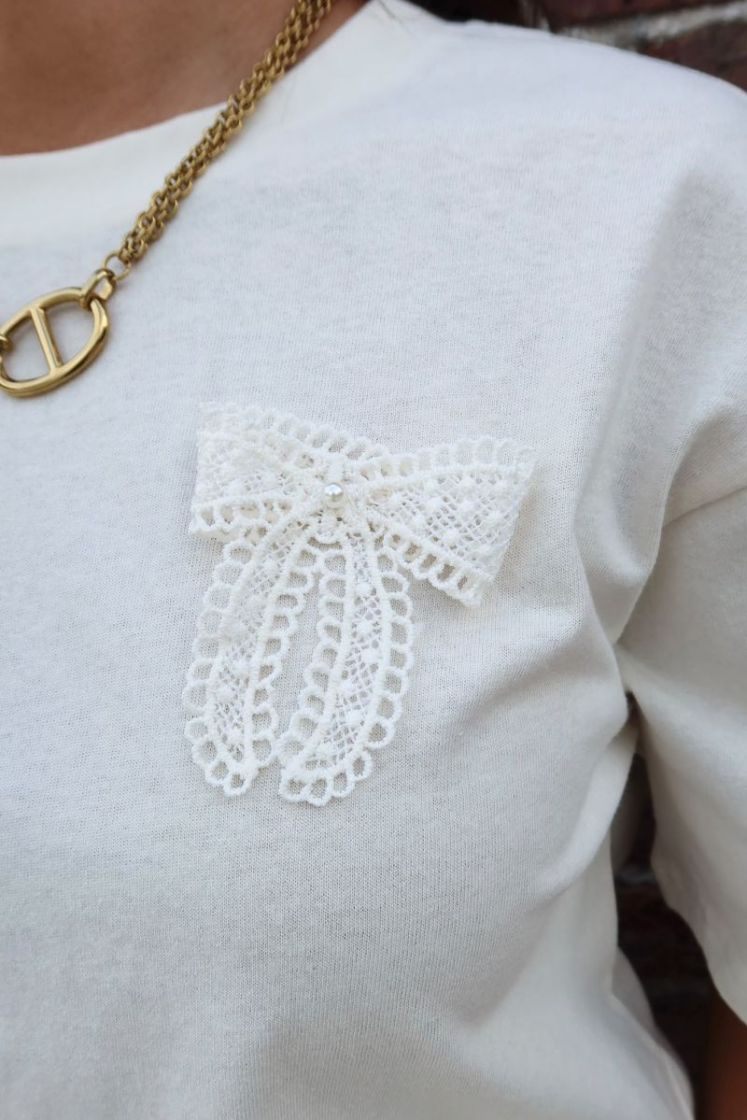 T-shirt Milou Blanc