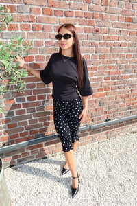 T-shirt Lumi Noir