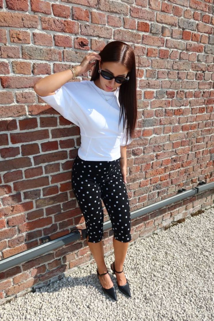 T-shirt Lumi Blanc