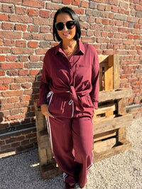 Chemise Everlyn Bordeau