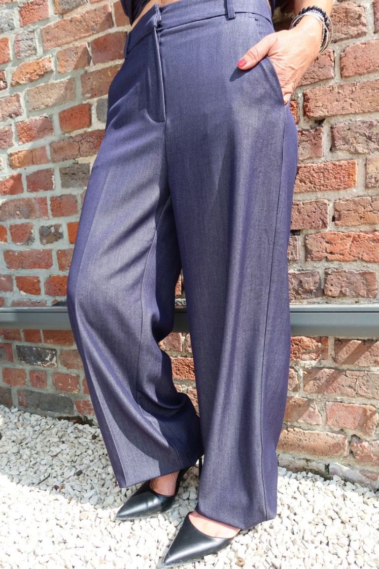 Pantalon Theodora Dark blue