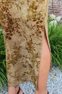Robe Poka Vert