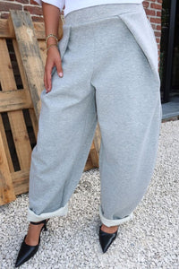 Pantalon Denise Gris chiné