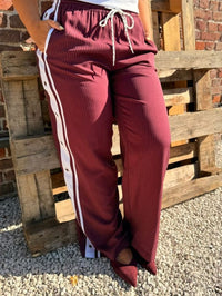 Pantalon Everlyn Bordeau