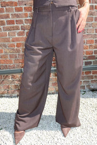 Pantalon Hattie Marron