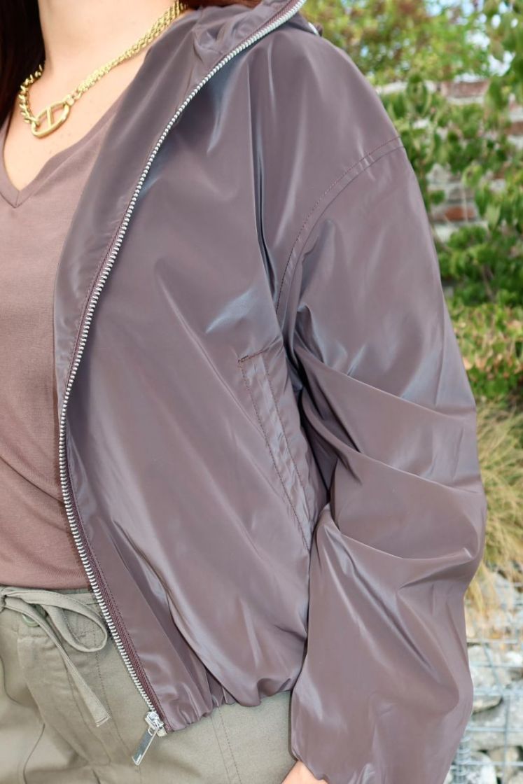 Veste Camille Marron