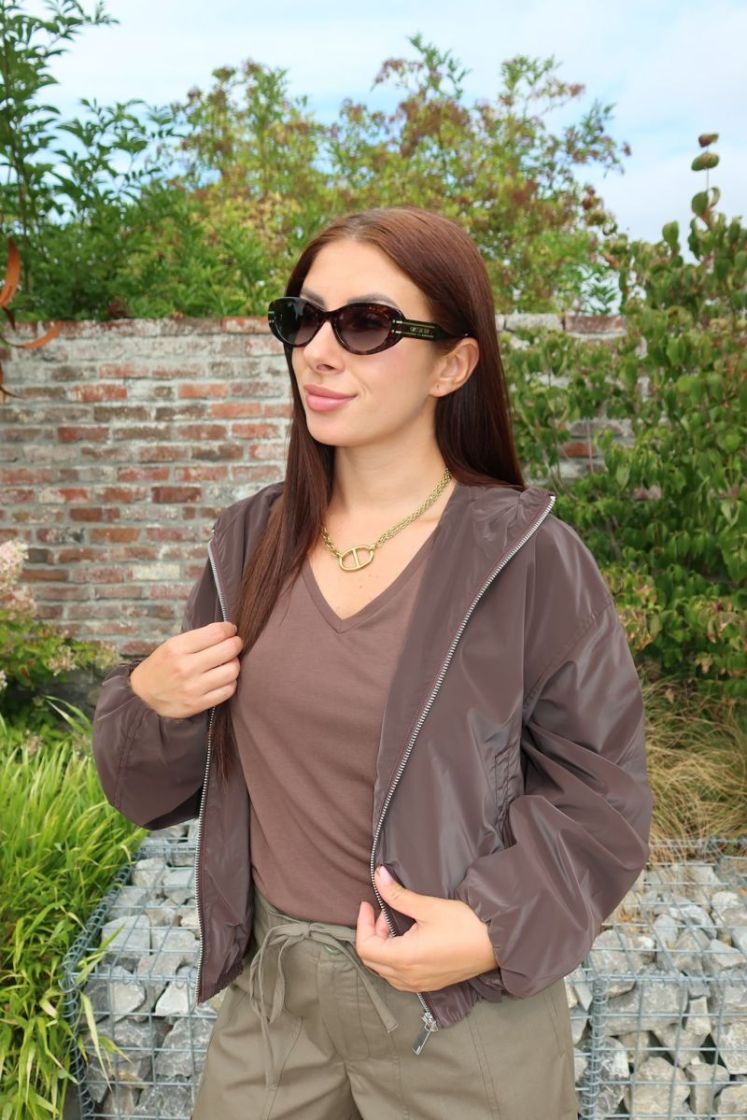 Veste Camille Marron