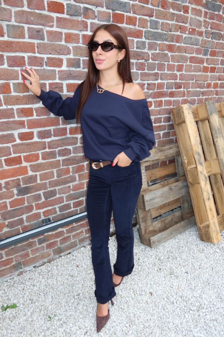 Sweat Rhina Bleu marine