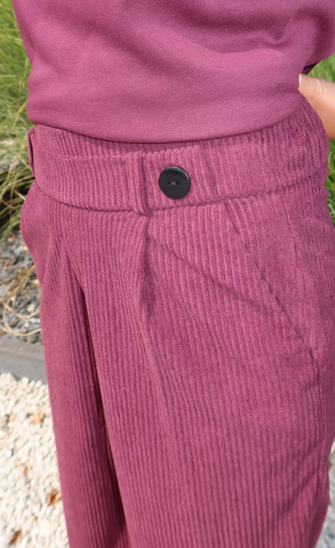 Pantalon Gego Prune