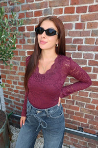Blouse Nikka Bordeau