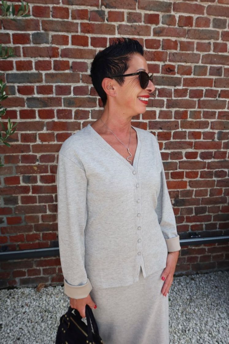 Gilet Vita Beige
