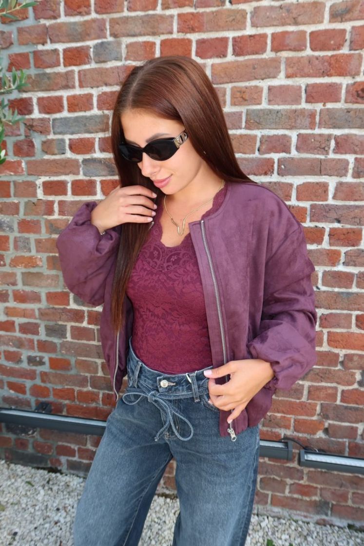 Veste Nia Prune