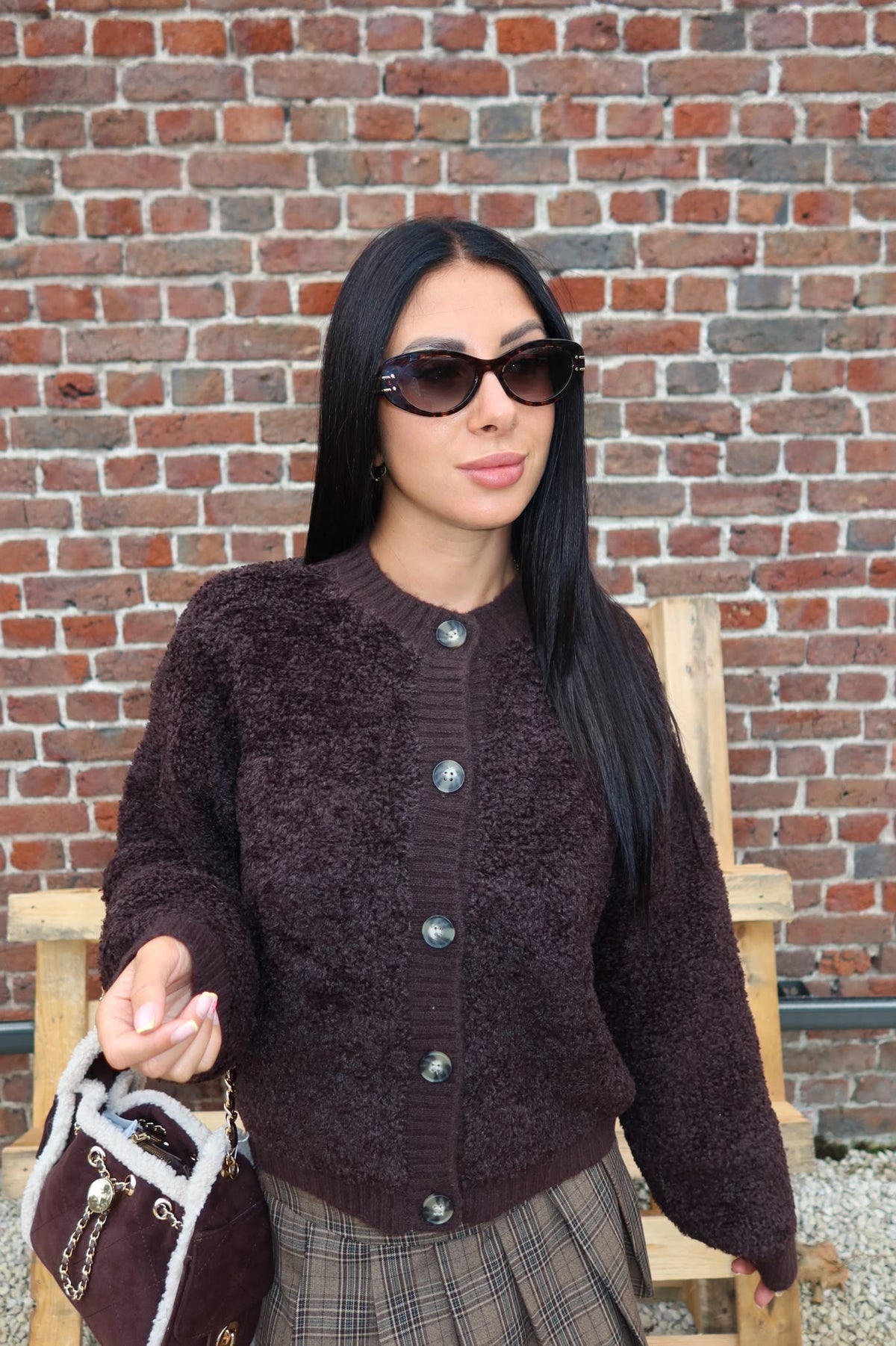Cardigan Eira Marron - JDY