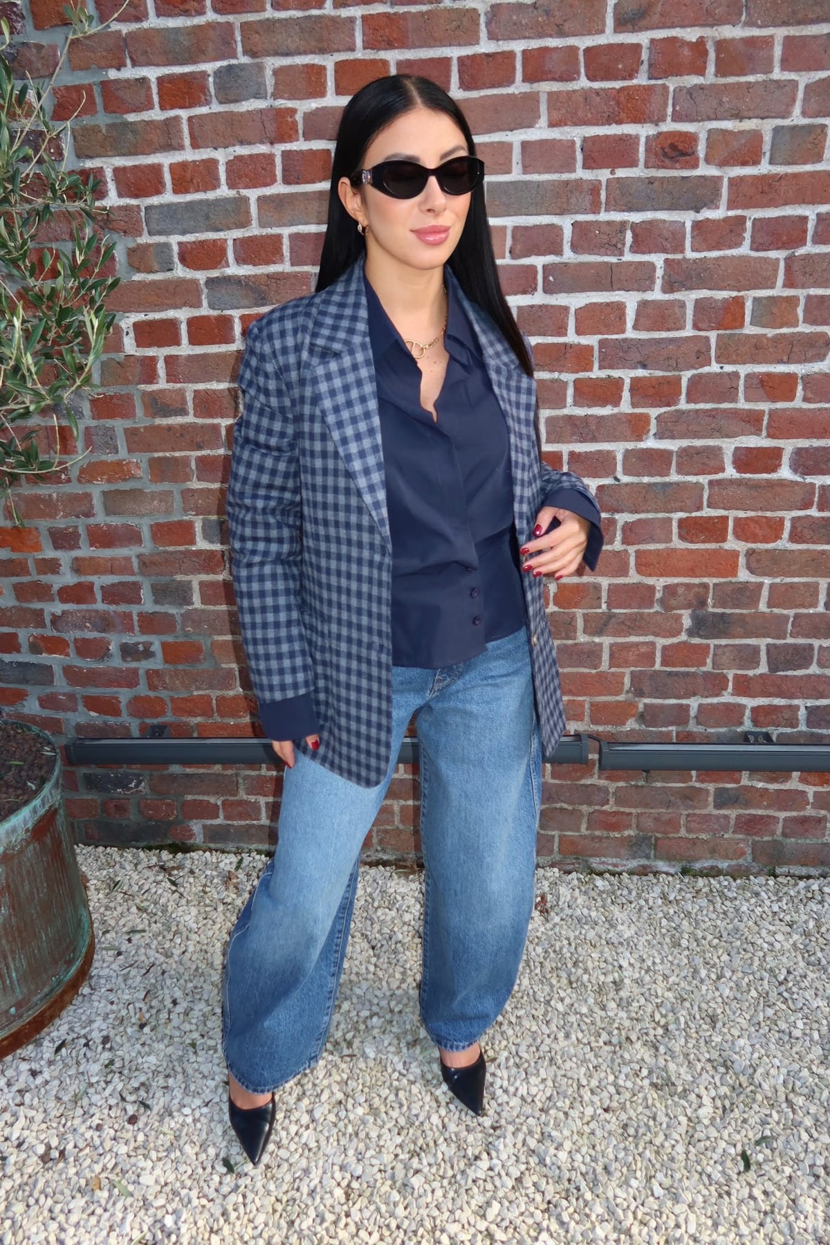 Blazer Caroline Bleu