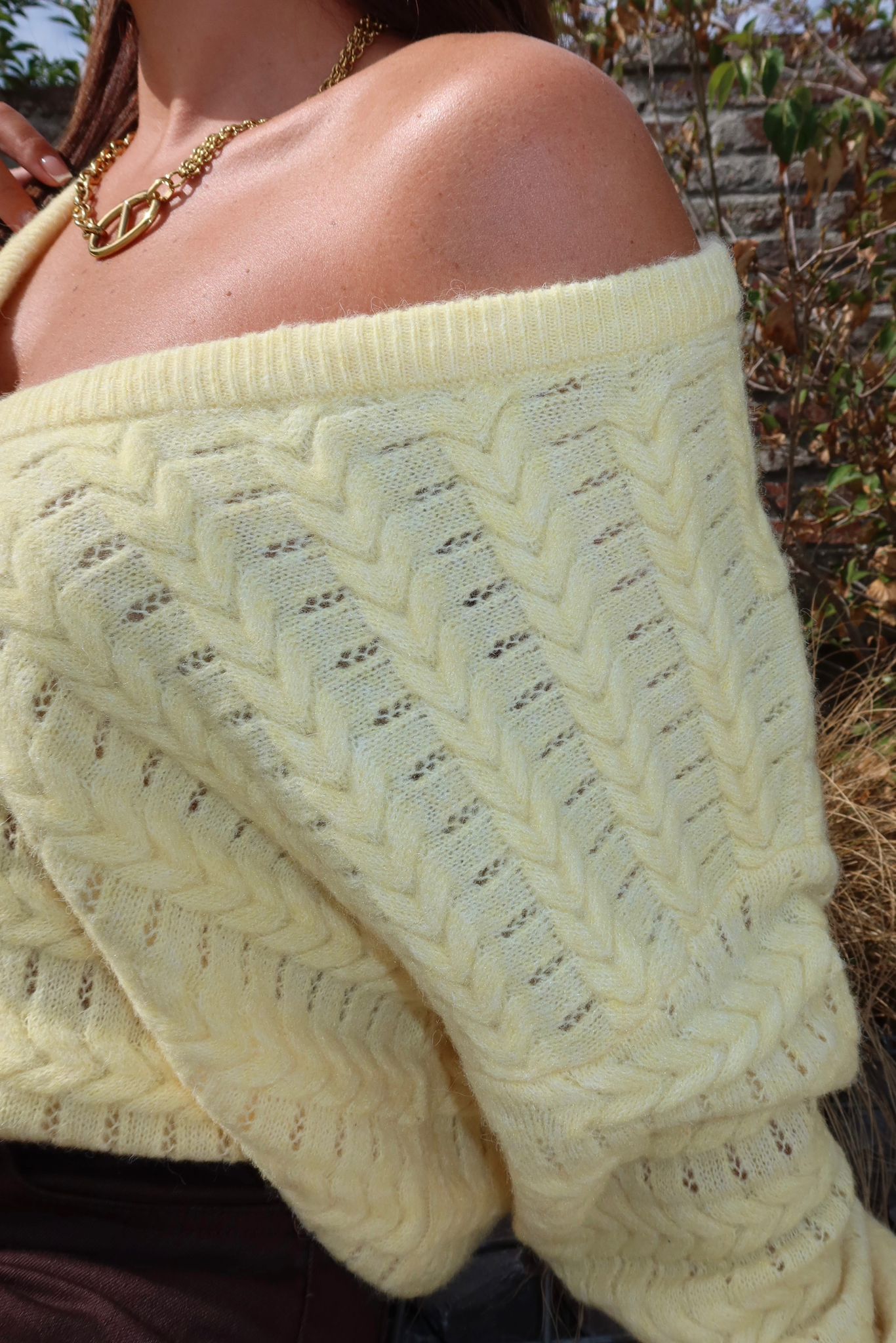 Pull Cabala Jaune