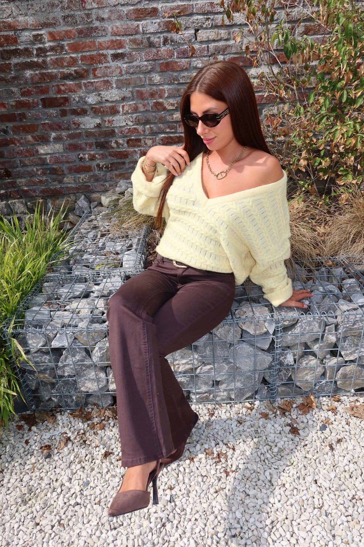 Pull Cabala Jaune