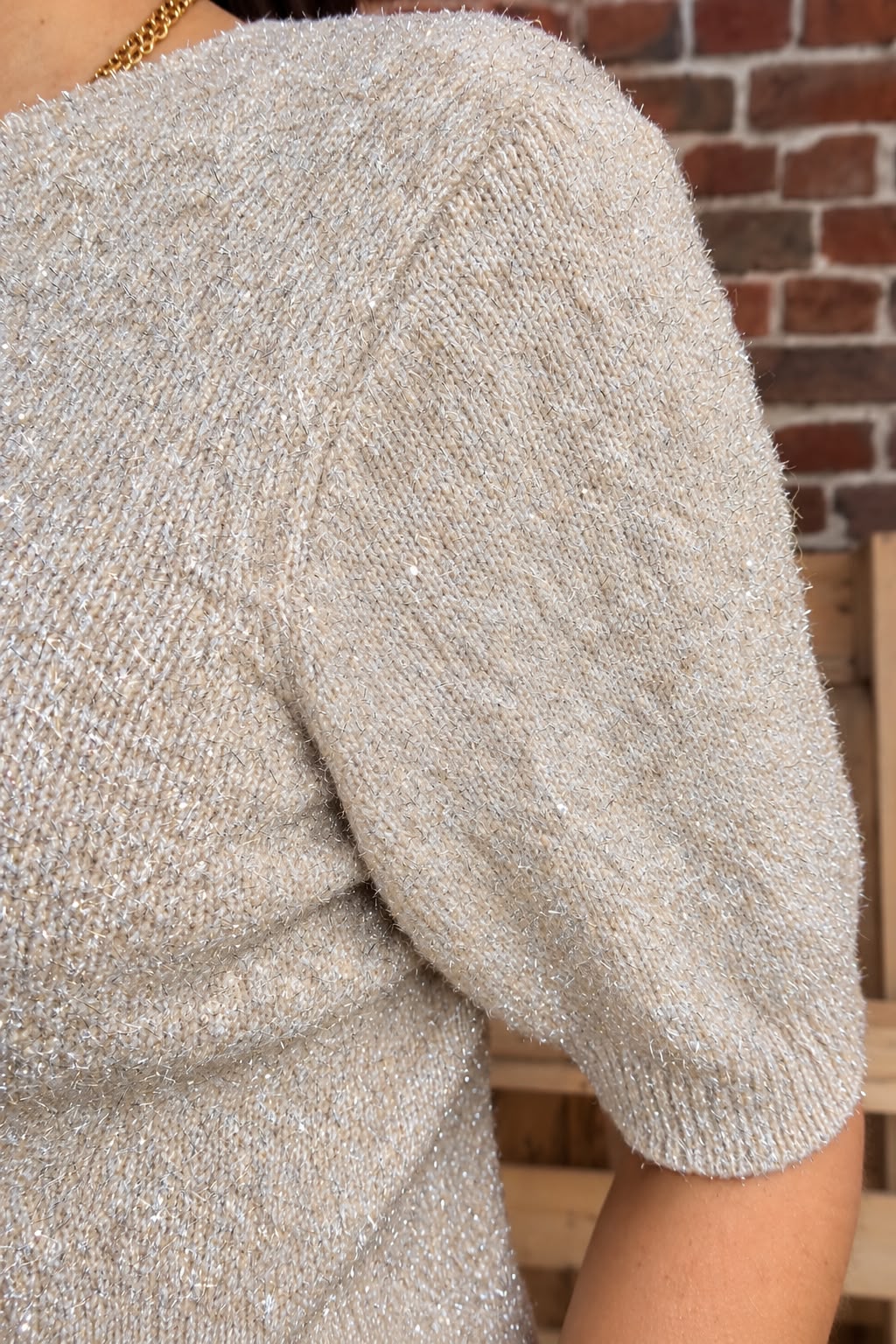 Cardigan Nadine Beige - Jdy