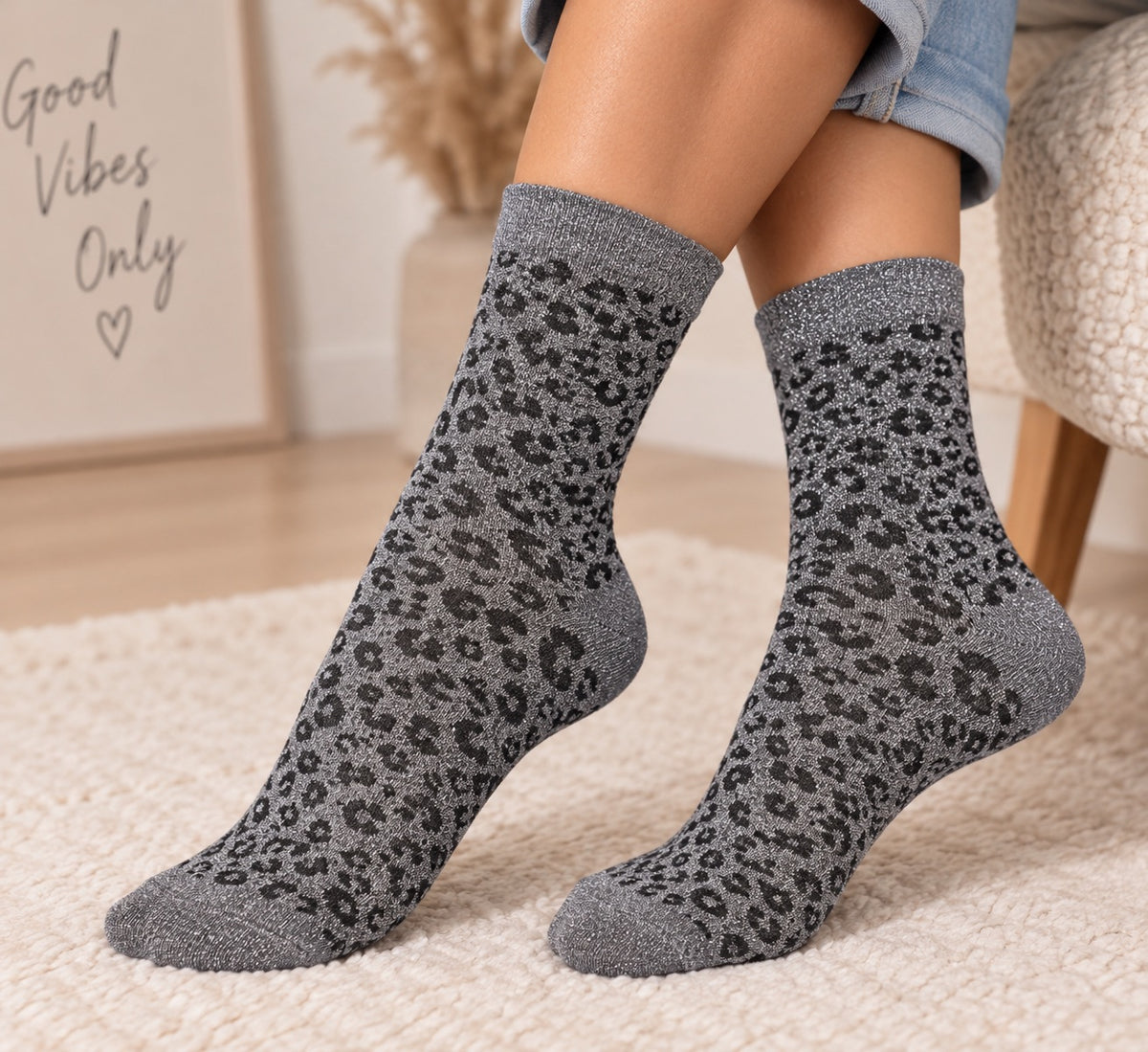 Chaussette Sebby Argenté