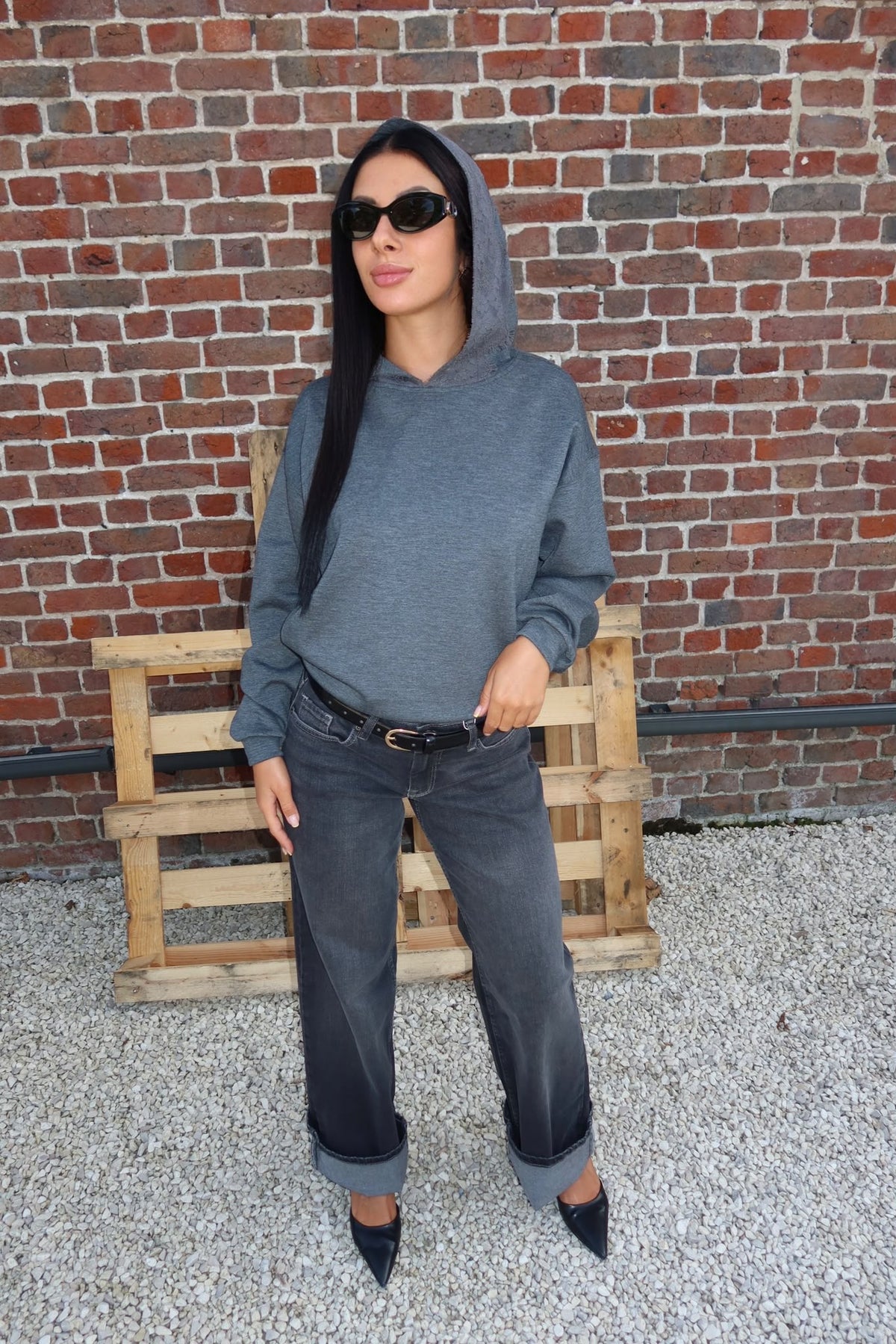 Sweat Flame Gris - Only