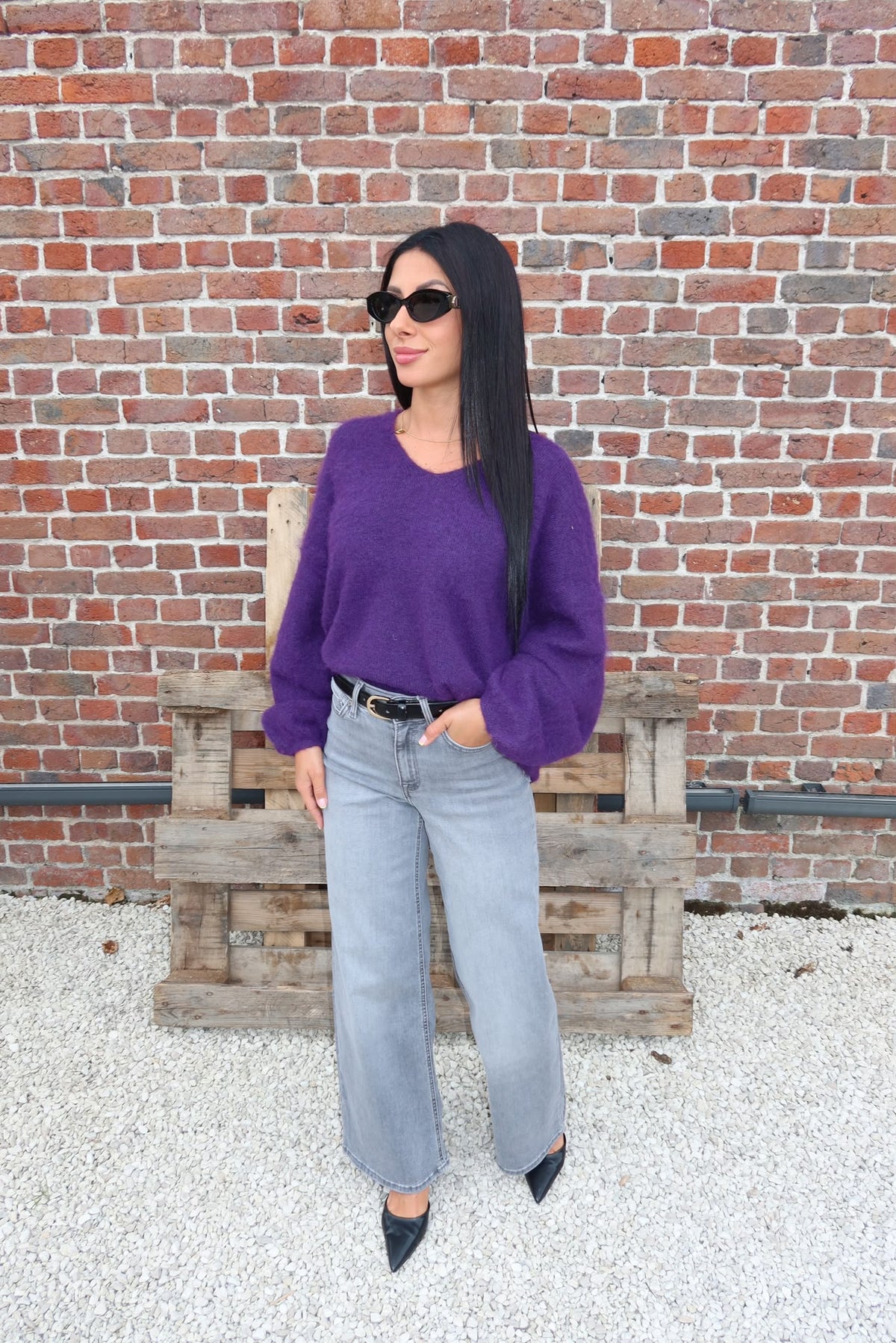 Pull Allie Mauve - Pieces