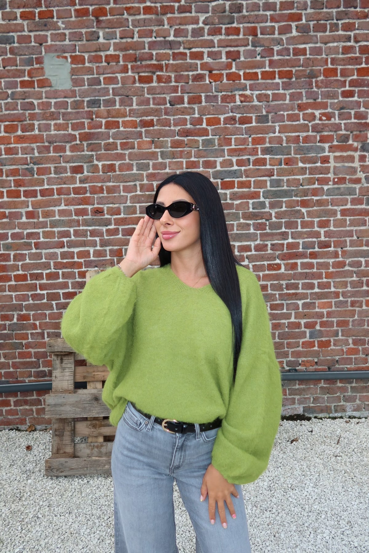 Pull Allie Vert - Pieces