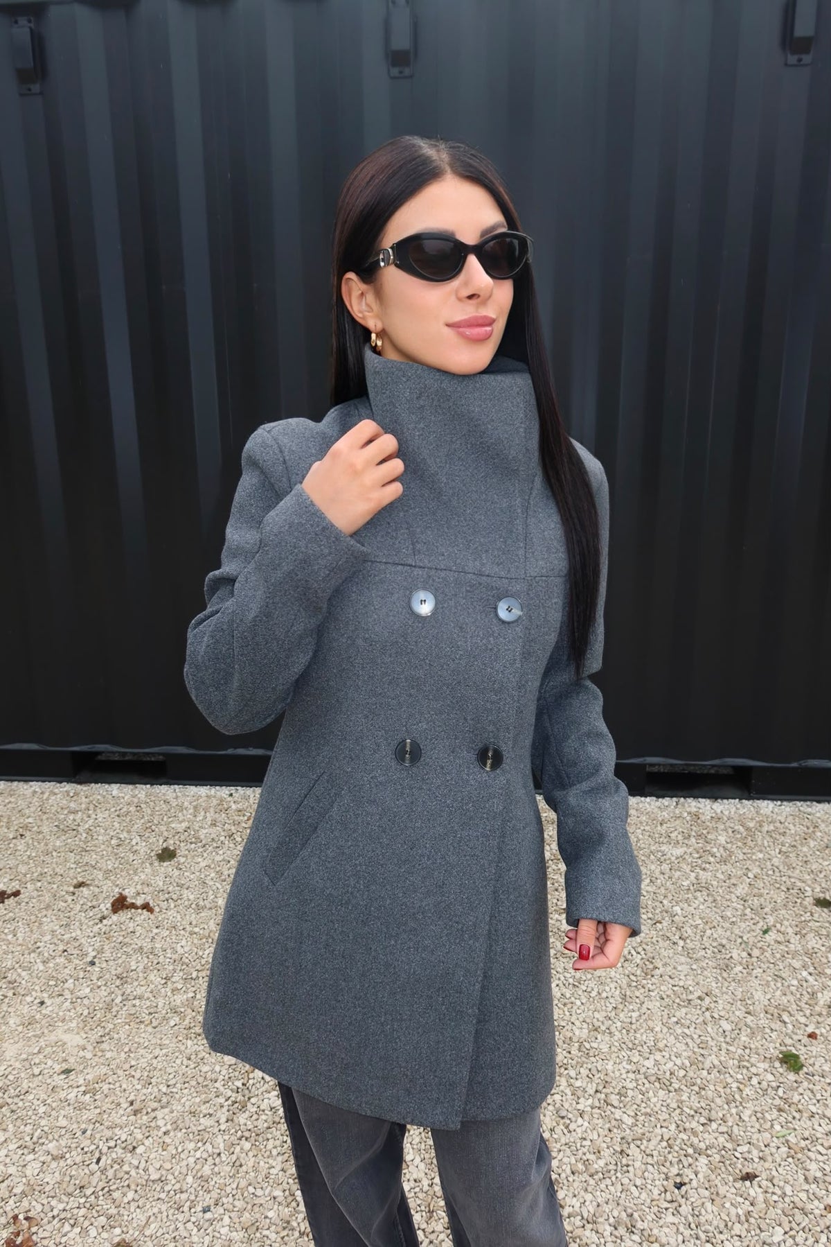Manteau Blake Gris - Only
