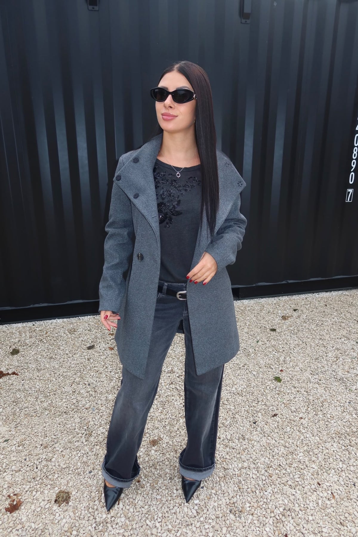 Manteau Blake Gris - Only
