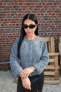 Cardigan Miggie Gris - Only