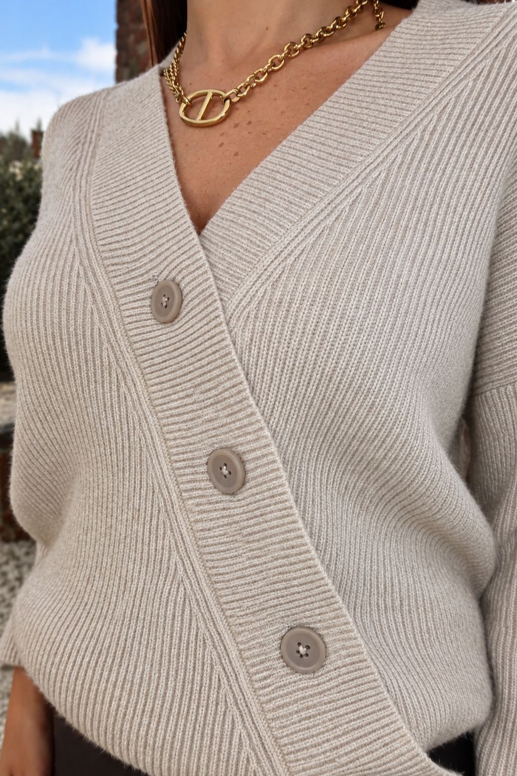 Pull Katia Beige