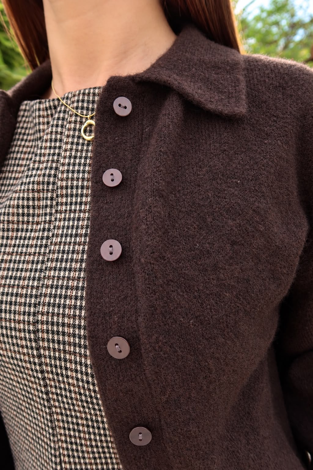 Cardigan Macey Marron - Only