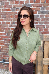 Cardigan Macey Vert - Only