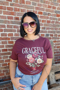 T-shirt Lucy Fig / Graceful - Carmakoma