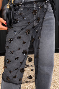Foulard Cordelia Black Skirt - Pieces
