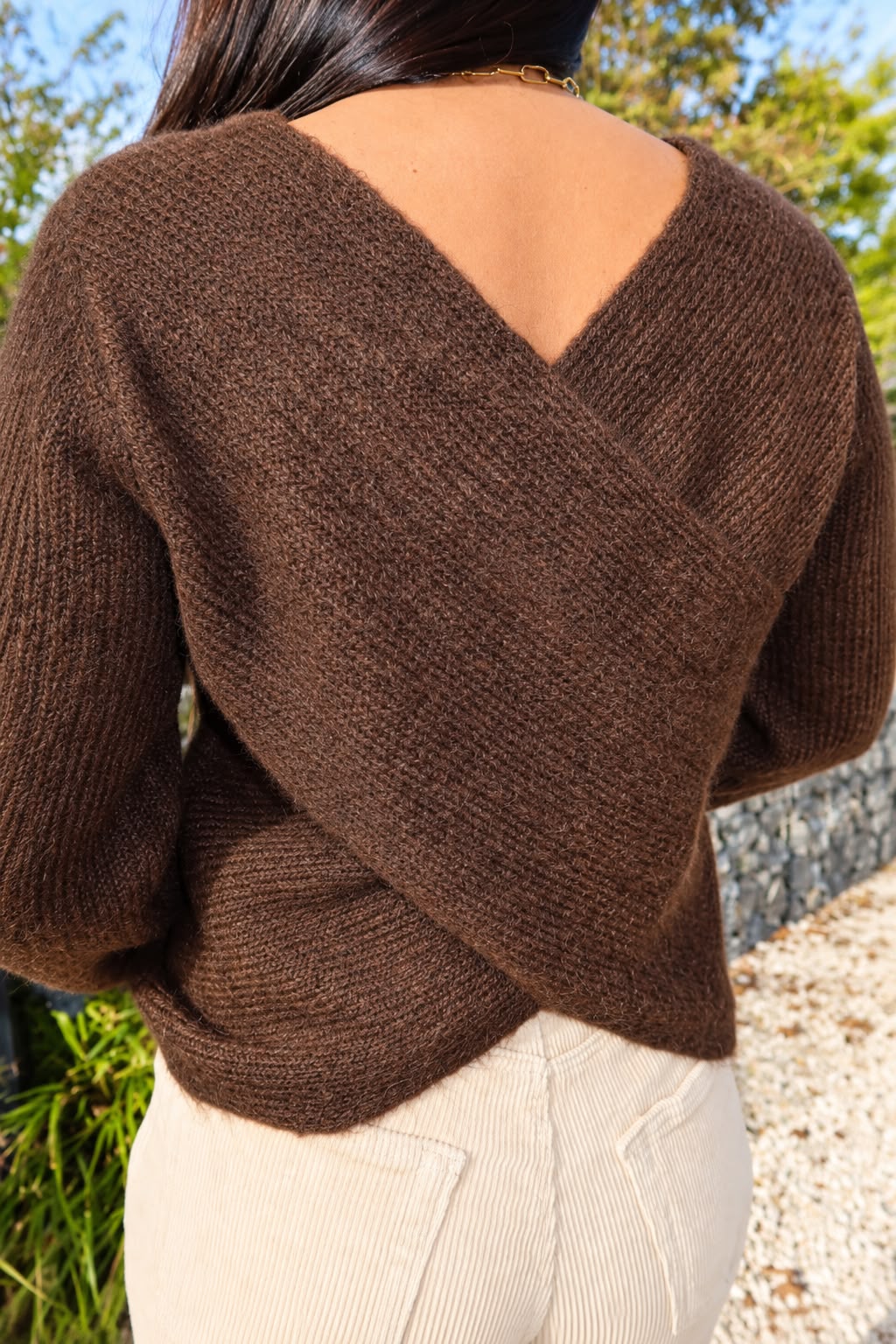 Pull Maggie Marron - Only