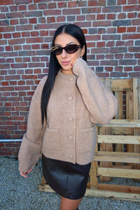 Cardigan Kimie Camel - JDY