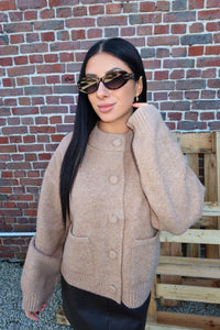 Cardigan Kimie Camel - JDY