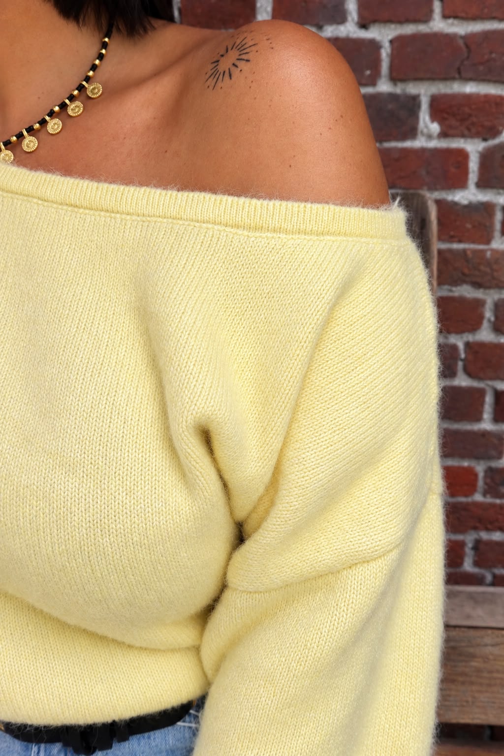 Pull Melina Jaune