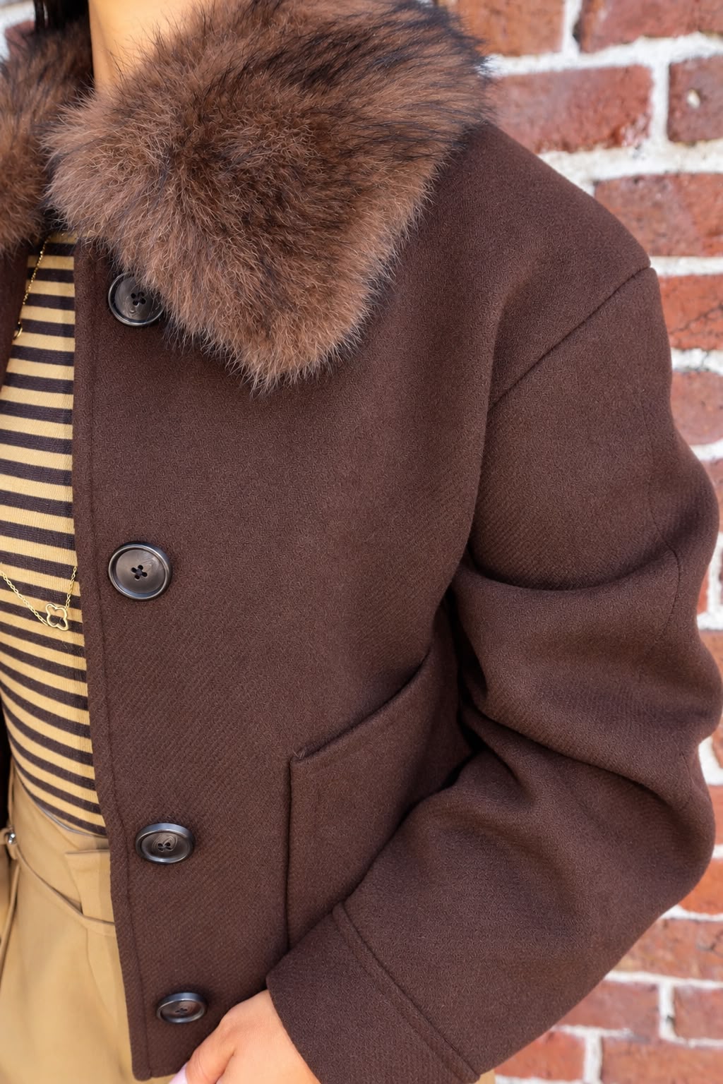 Veste Elinor Marron - Only