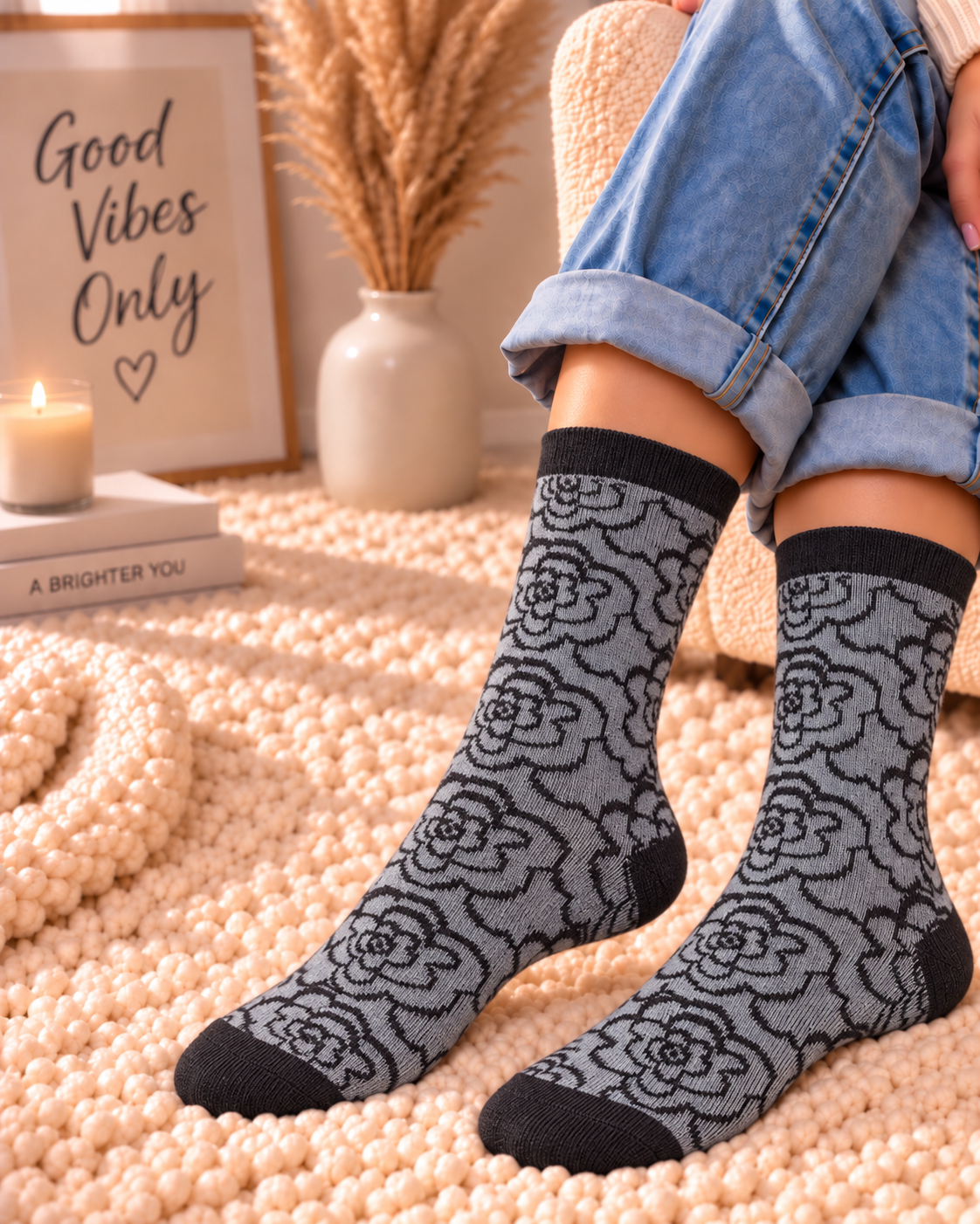 Chausettes Alma Noir - Pieces