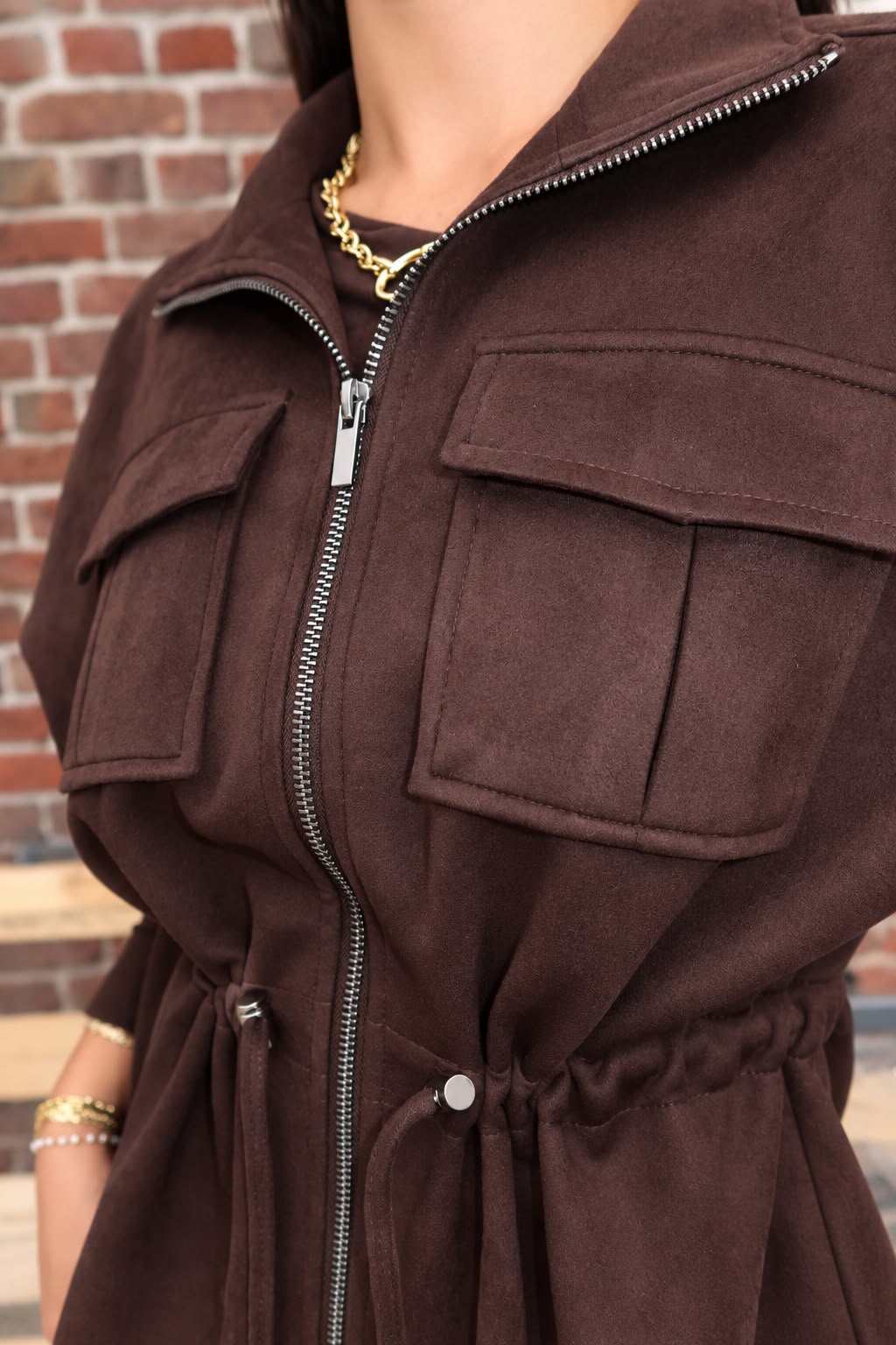 Veste Mira Marron - Only